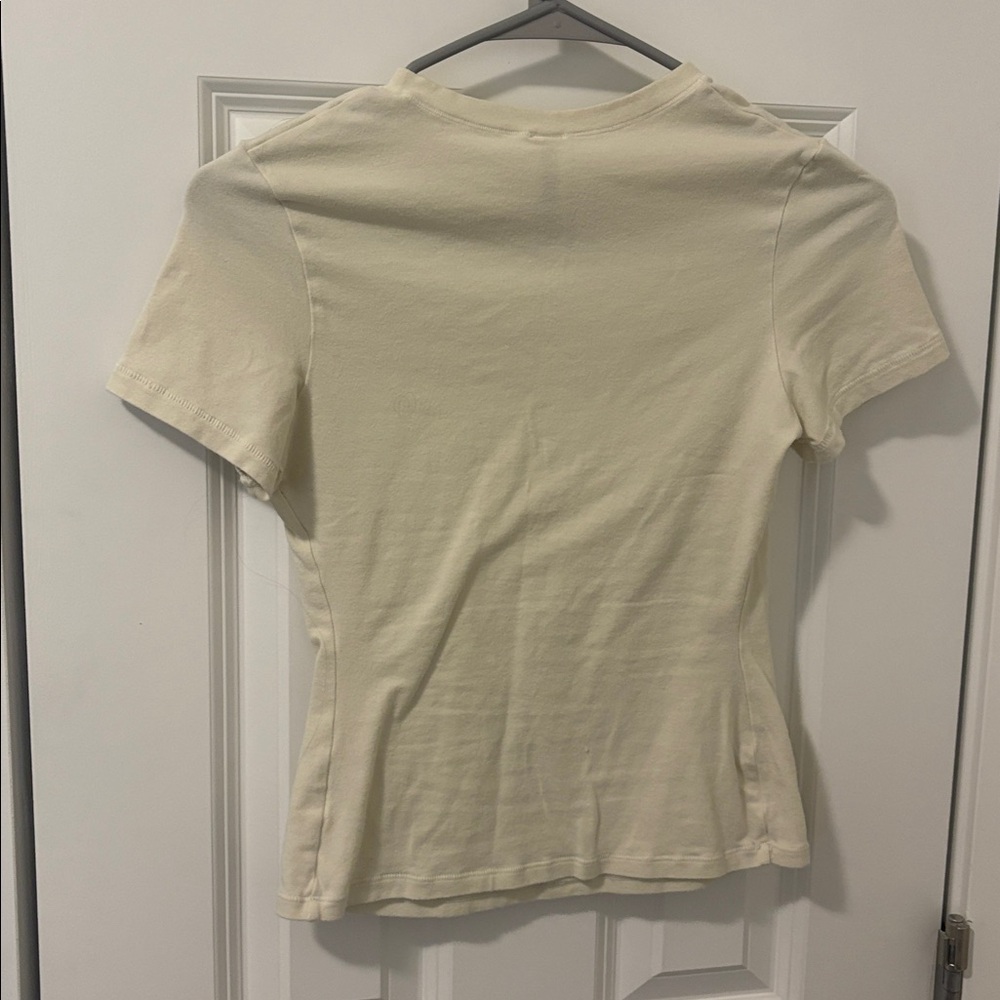 SKIMS Stretch Cotton Jersey T-Shirt - Picture 3 of 3